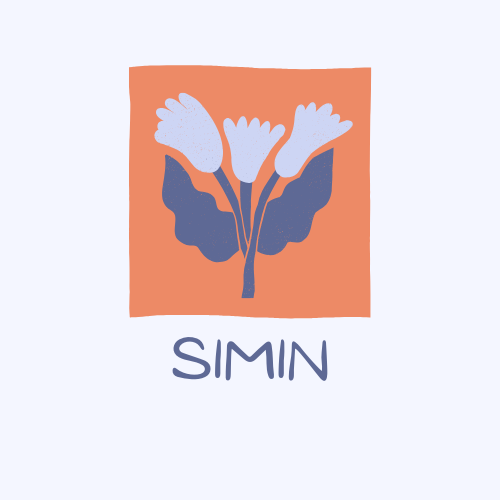 گل آرایی سیمین | Simin brand logo
